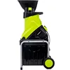 15-Amp Garden Corded Electric Chipper, Collection Bin 4