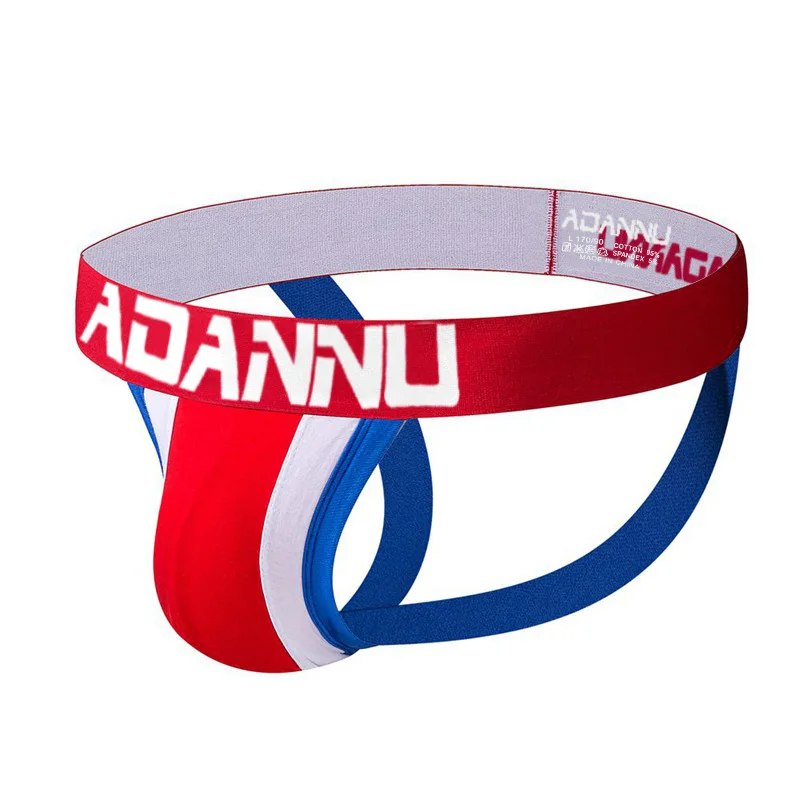 Mutandine Da Sospensorio Da Uomo Sexy Intimo Maschile Slip Con Cinturino Slip Homme Mutande Di Cotone Perizoma Stringhe Tanga Penis Pouch Jocks