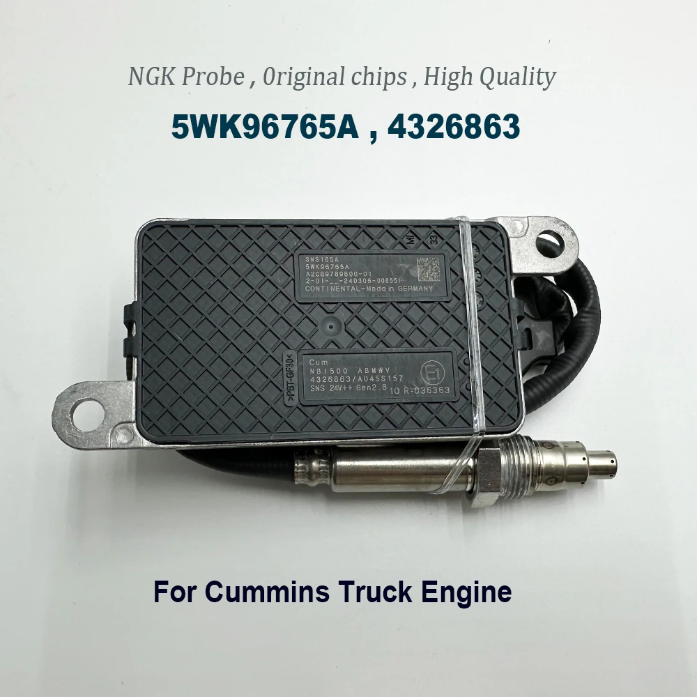 

5WK96765A 4326863 High Quality Chips For NGK Probe Nitrogen Oxygen NOX Sensor for C-ummins Truck Engine 5WK96765B A2C95913000-01