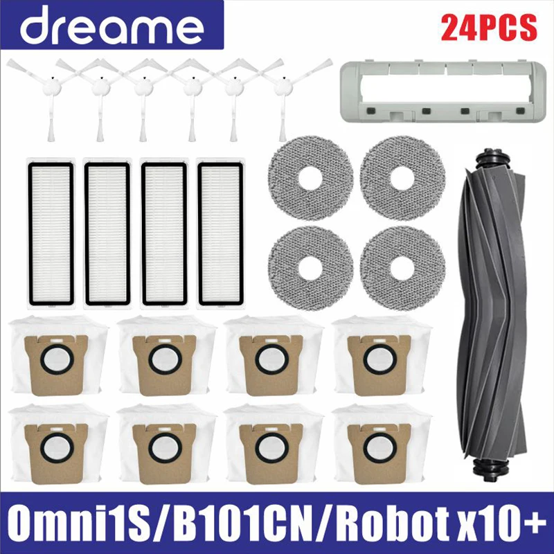 High-Performance Robot Vacuum Replacement Parts Kit - Brushes, Filters, and Mop Accessories