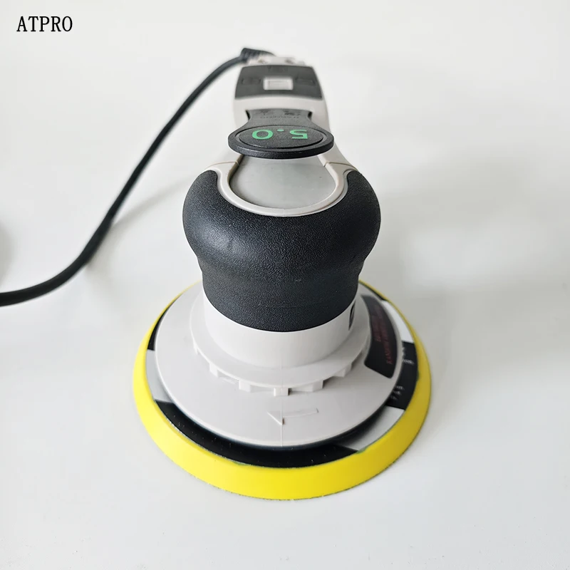 ATPRO 6-inch 17-hole Electric Brushless Sander Central Collection Sanding Paper Dry Grinder 150MM Automotive Grinding Sander