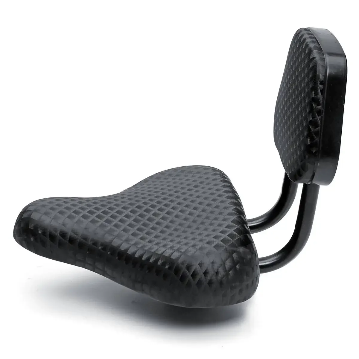 

Bike Saddle Big Butt Bicycle Seat Cushion Thick Sponge Bicycle Saddle with Back Rest Support Cycling Bicycle Accessories