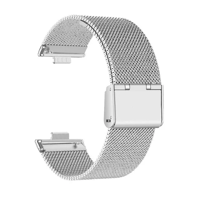 Stainless Steel Mesh Bracelet Watchband - Elegant Metal Accessory