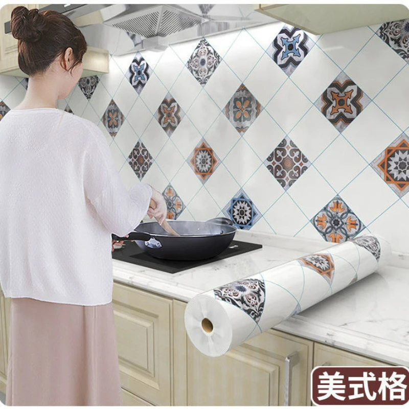 Kitchen Bathroom Non-slip Floor Stickers Waterproof and Wear-resistant Balcony Stickers Thickened Self-adhesive Wallpaper bathroom kitchen toilet floor stickers waterproof self adhesive wallpaper ground non slip balcony tiles thick and wear resistant