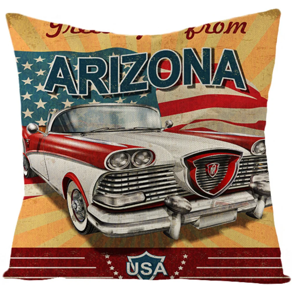 Рисунок 4 - Ретро-постер, наволочка для подушки