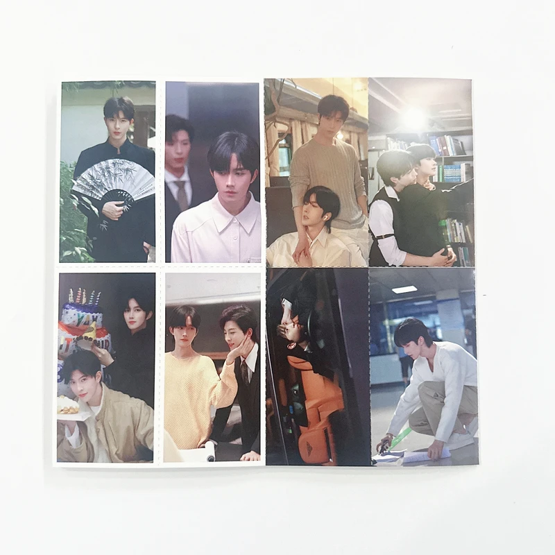 113PCS 드라마 ABO 디자이어 포토북 세트 - 화용 & 셩샤오유 북마크 스티커 & 로모 카드 팬 선물