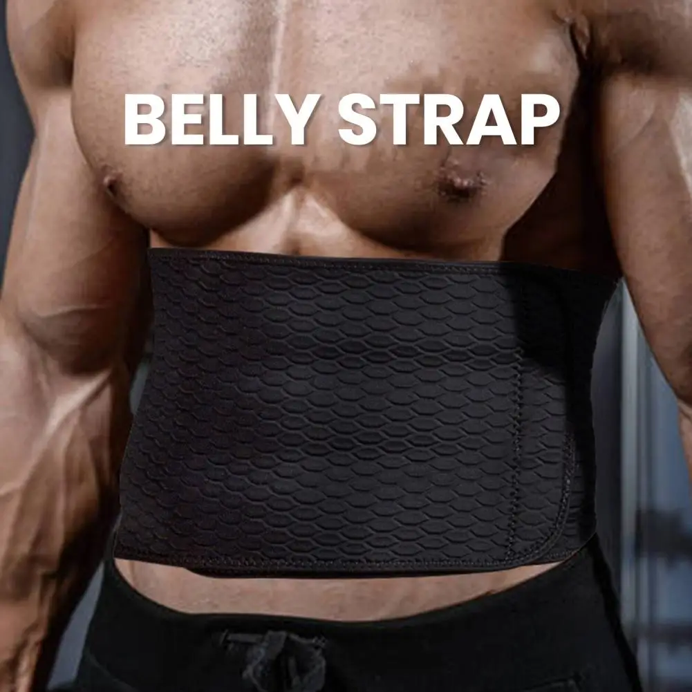 

Waist Trimmer Wide Coverage Effective Fat Burning Posture Correction Mens Waist Trainer Sweat Belt Waist Support for Men Women