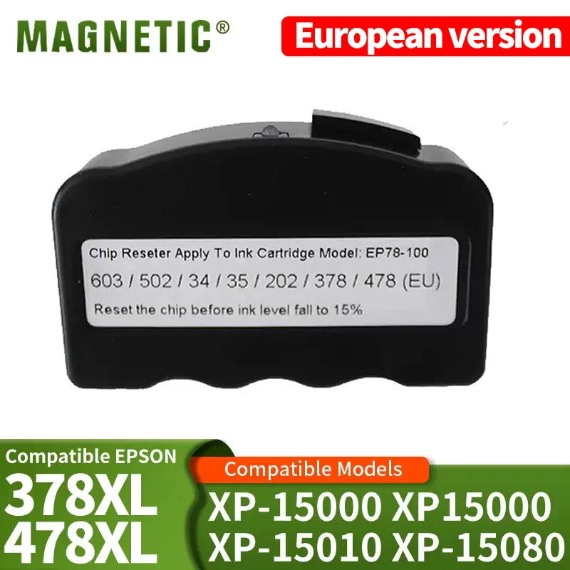

Сброс чипа чернильных картриджей Europe T378XL T478XL 202 202XL XP15000 для EPSON
