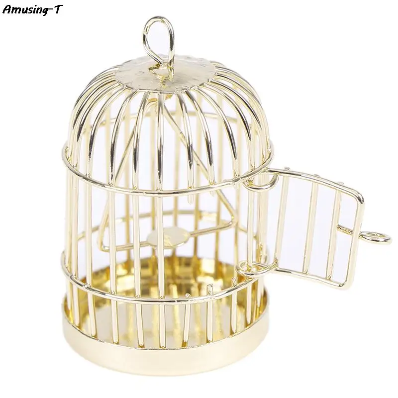 112 Metal Bird Cage For Dollhouse Decor Dollhouse Birdcage Dollhouse