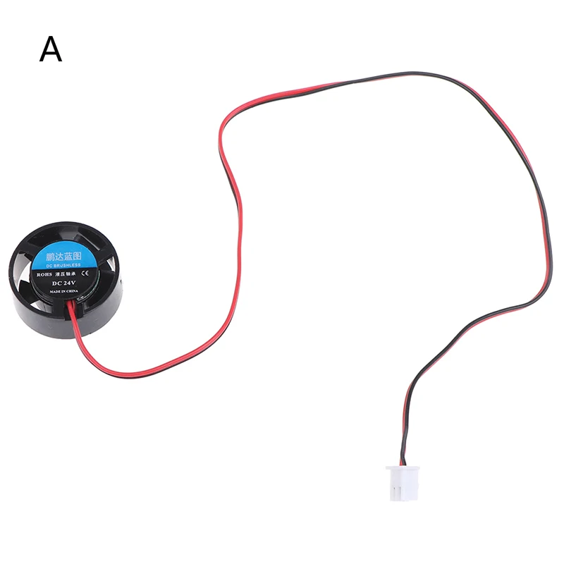 1PC Cooler 2510 DC 5V 9V 12V 24V Round 25mm Mini Micro Cooling Fan For LED Lamps Computer Radiator