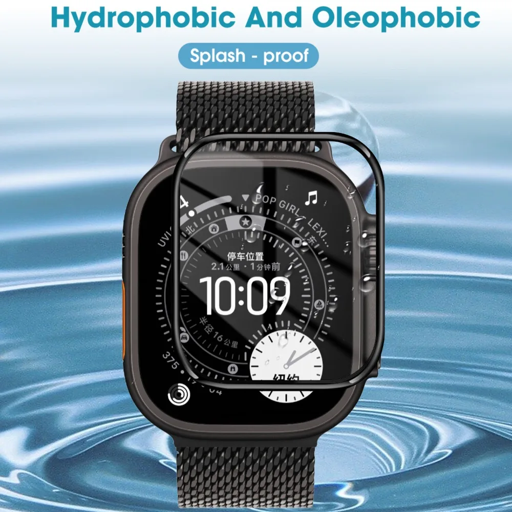 Premium Screen Protector Film for Apple Watch - Ultra Clear, Durable, Non-Glass