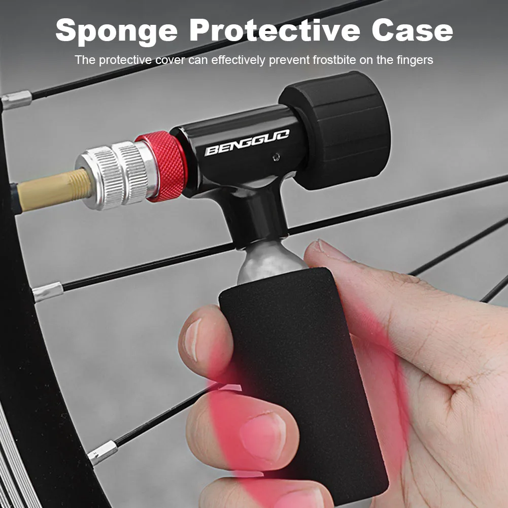 Aluminum Bike Inflator Head for Cycling Tire Repair