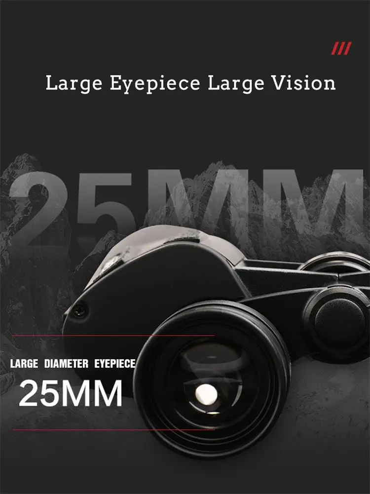 50000M German Military 20X50 Zoom HD BAK4-Prism Powerful Binoculars Long Range Professional Telescope Low Night Vision Camping binoculars telescope
