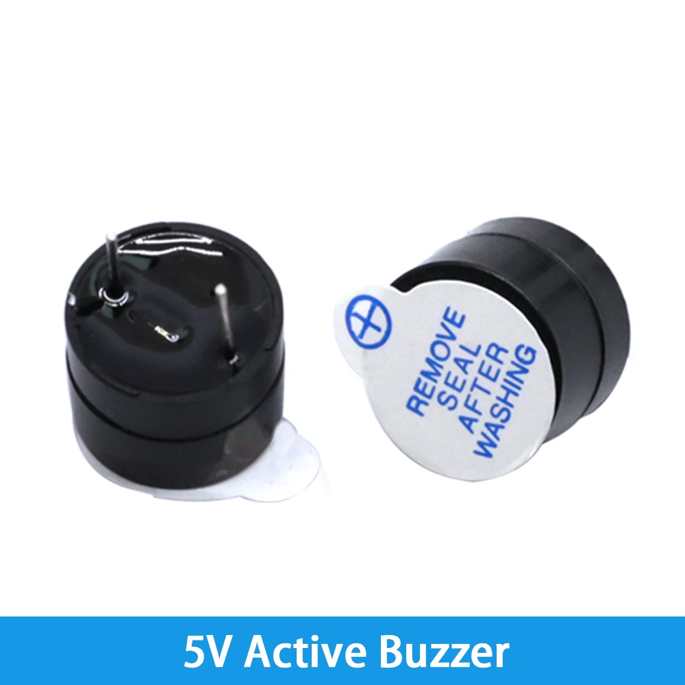 마그네틱 액티브 부저, 길고 지속적인 경고음 12095, 미니 플러그 스피커, 3V, 5V, 12V, 16R, TMB12A03, TMB12A05, TMB12A12, 12*9.5mm, 10 개 이미지 4