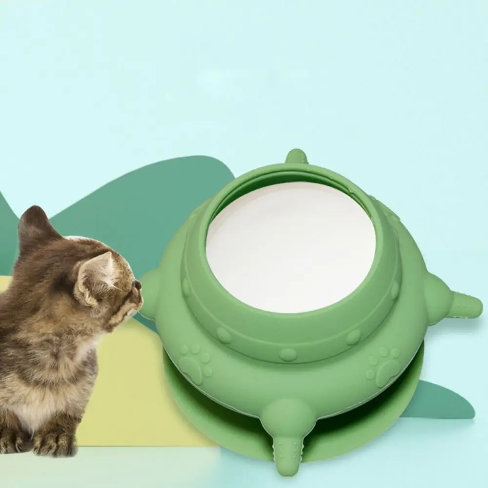 용 크리에이티브 부드러운 실리콘 고양이 젖꼭지 피더, 가정용 토끼 피더, 강아지 우유 병, 고양이 우유 피더, 1PC