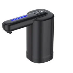 Smart Wireless USB Rechargeable Water Dispenser Pump (Black)