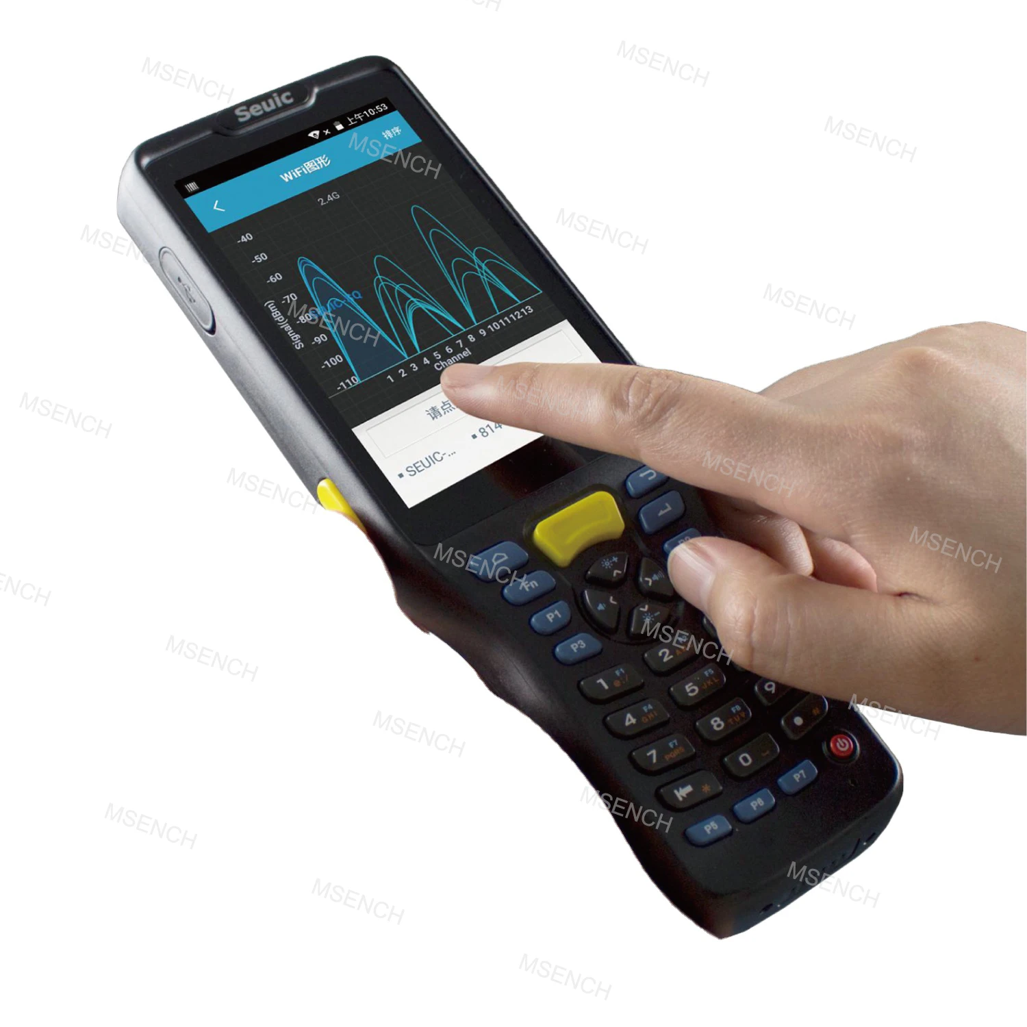 Seuic Autoid Q7 Pda Pos Dispositivo Palmare Terminale Pos Supporto Scansione Catena Del Freddo Scanner Per Fotocamera Con Codice A Barre Pda Robusto A