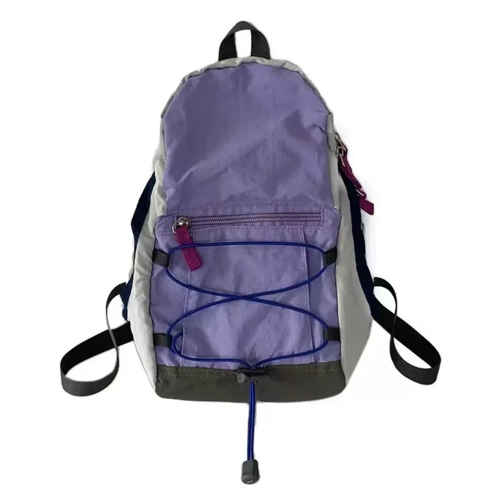 Mini zaino leggero alla moda Borsa a tracolla multifunzionale portatile Borsa da scuola di grande capacità per esterni - immagine 4