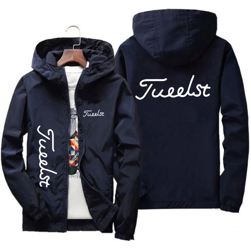 New Selling 2024 Autumn Casual Rainproof Slim Jacket Men Waterproof Sunscreen Anti-UV Windbreaker With Pockets S-7XL