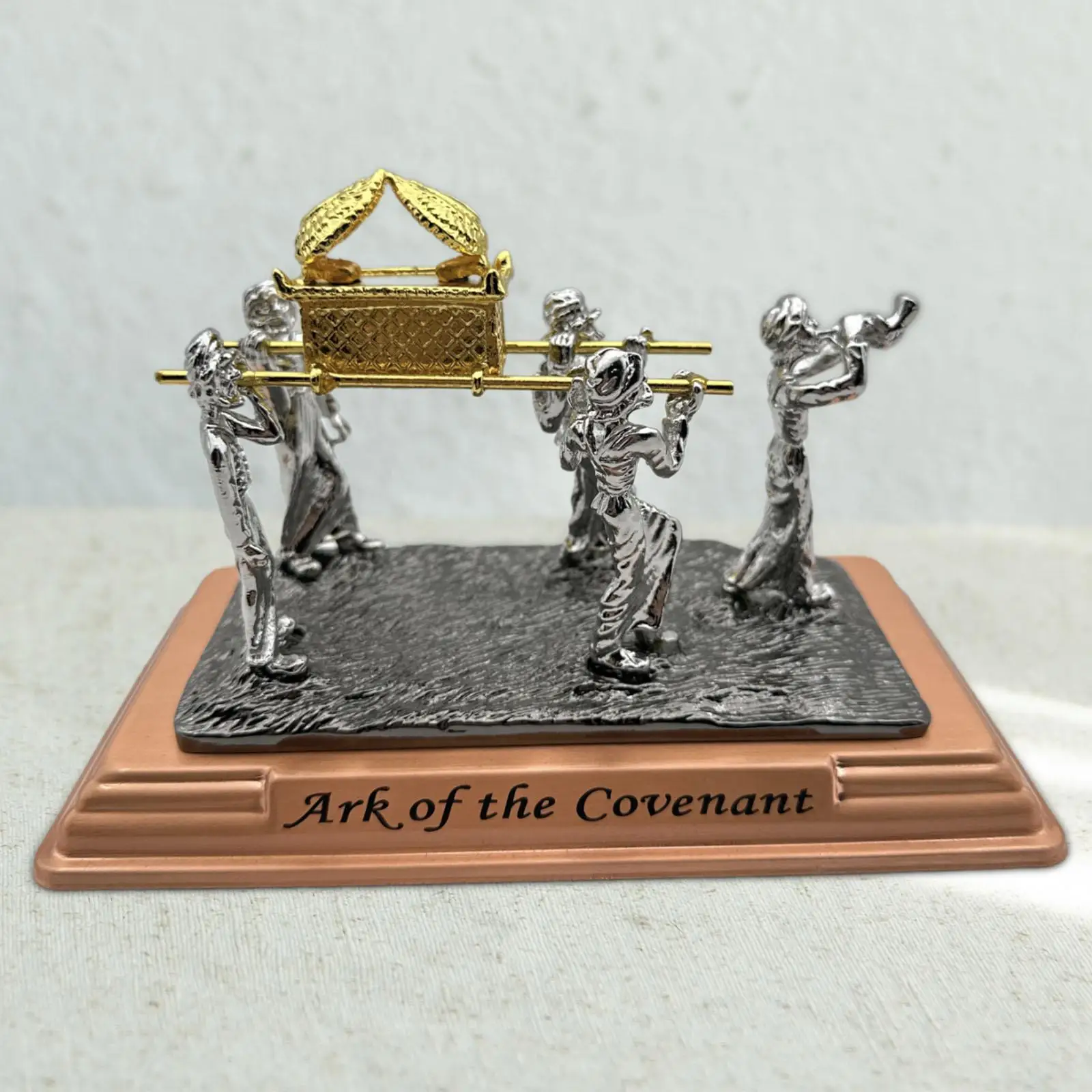 

Ark of The Covenant Religious Figurine Statue Desktop Ornament Table Sculpture for Entryway