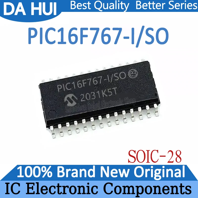 

PIC16F767-I/SO PIC16F767-I PIC16F767 PIC16F PIC16 PIC IC MCU Chip SOIC-28