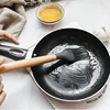 12PCS Silicone Kitchenware Non-Stick Cookware Kitchen Utensils Set Spatula Shovel Egg Beaters Wooden Handle Cooking Tool Set 6