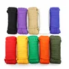 10 Meters 2~8mm Colorful Nylon Braided Rope Paracord Survival Parachute Cord Lanyard Camping Climbing Rope Hiking Clothesline 1
