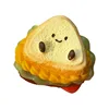 Mochi Taba SquishyNEW Extra Thick Sandwich Baby Toast Pinch Fidget Toy Layered Burger Split Sandwich Toy Antistress Autism Gift 6