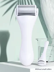 Revitalizing Face Roller for Skin Care and Stress Relief (White)