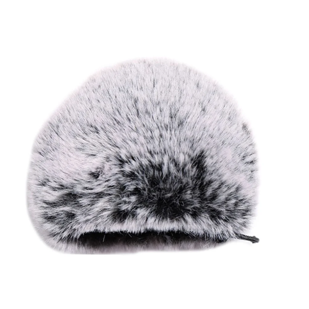 

Microphone Wind Screen Furry Muffs: Mic Wind Cover Windscreen