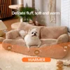 Cat Bed Sofa Winter Warm Foam Neck Pad Nest Beds Pet Deep Sleeping Bed For Small Medium Dogs Comfortable Plush Puppy Supplies 3