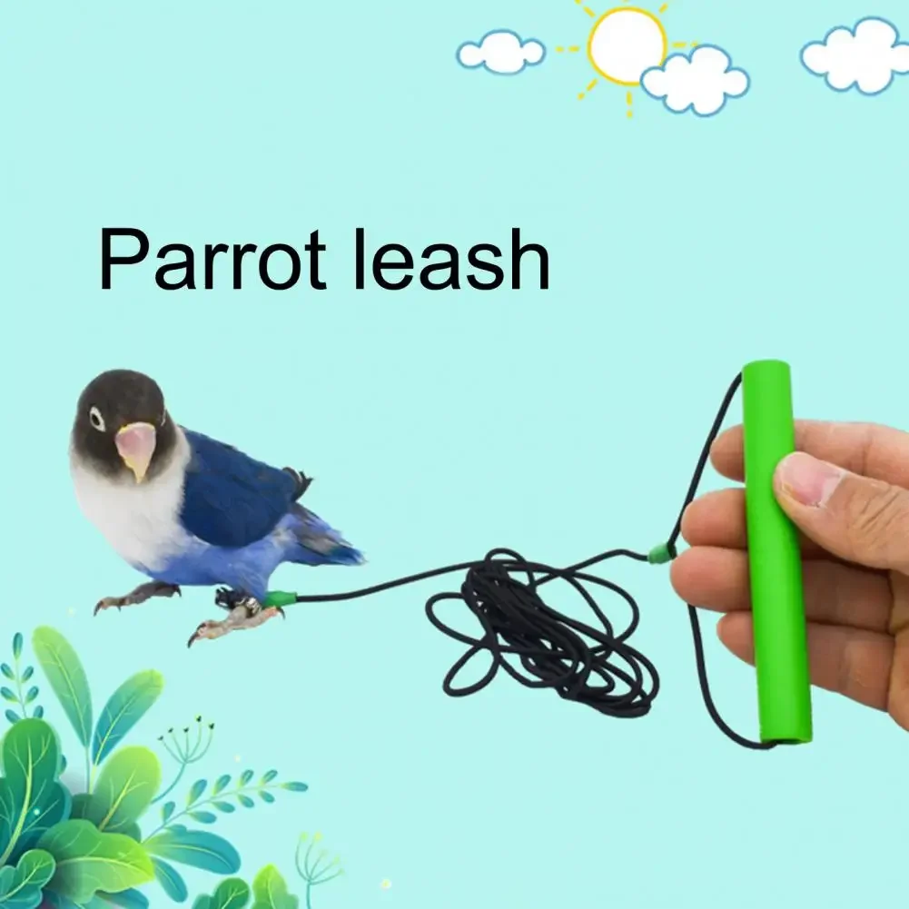 2-6M Anti-bite Flying Training Rope Parrot Bird Outdoor Flying Traveling Elastic Walking Rope Portable Pet Bird Harness Strap dog harness pet harness bird training rope