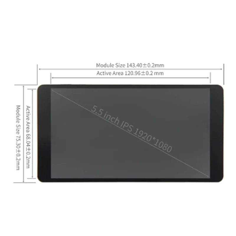 AMOLED IPS LCD ÷, HDMI ȣȯ USB ,   4B 3B + 3B   ġ, 5.5 ġ, 1080P, ǰ