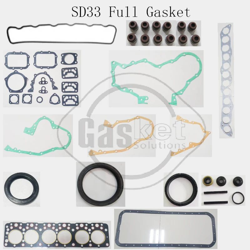 

SD33 Full Gasket Set fit for Nissan Engine Forklift Loader Pickup etc