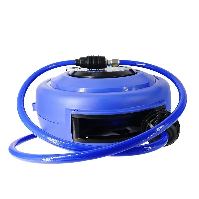 VEVOR 50FT Retractable Air Hose Reel Wall-Mounted PVC Hose Automatic  Rewinding Swivel Line Compressor for Automobile Maintenance