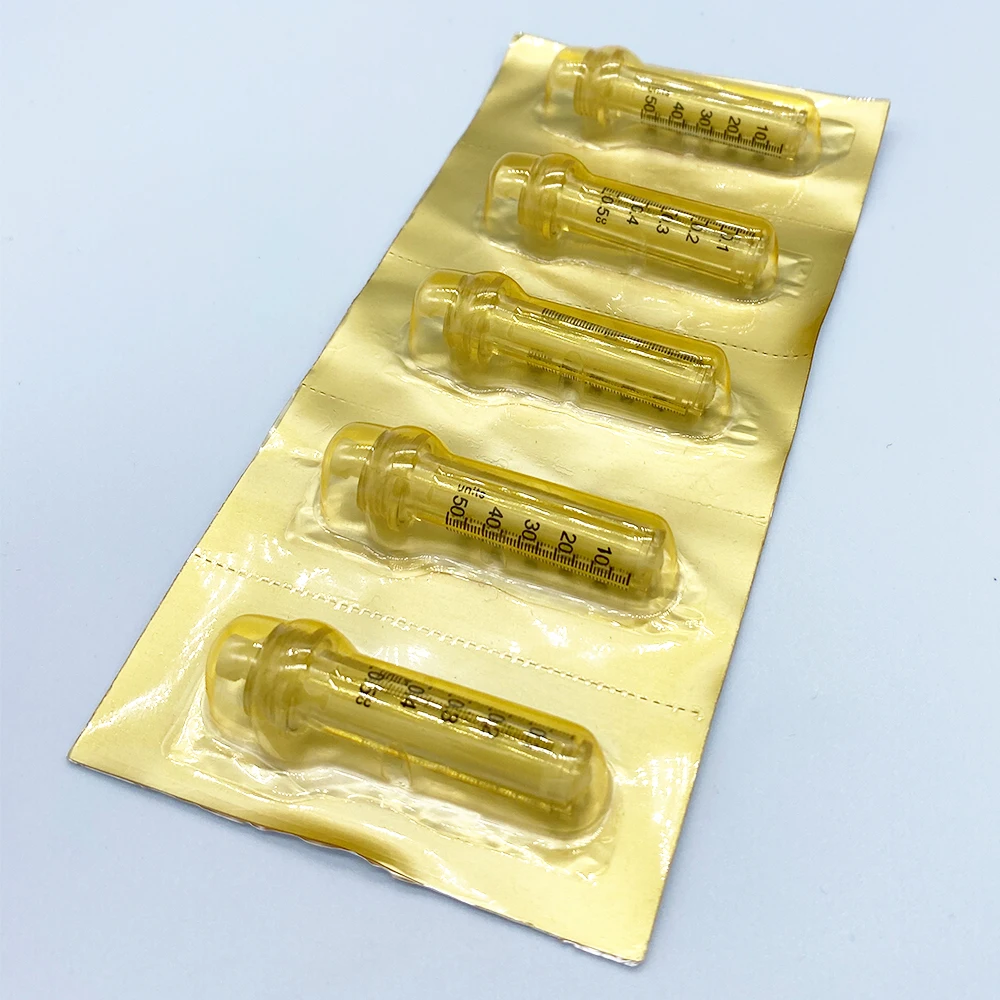 0.5ml Hyaluronic Acid Ampoule Syringe Needle For Anti Wrinkle Lip injection hyaluron gun atomizer hyaluron pen tool hyaluronic acid pen disposable syringe needle