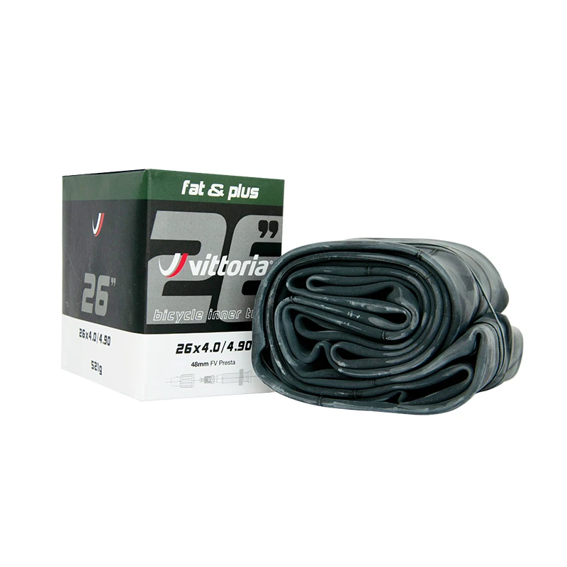 700c Presta Valve Inner Tubes Vittoria Butyl Inner Tubes For Road Bikes - 700c Presta Valve Tubes With 0.9mm Thick Walls, 2-Year Warranty Bike Tubes 700 X 25c