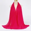 Foulard Hijab en mousseline de soie pour Femme, voile musulman ramadan ,hijab femme musulman,foulard musulmane pour femme, foulard mousseline en Jersey doux de haute qualité hijab islam voile femme musulman,70*180cm