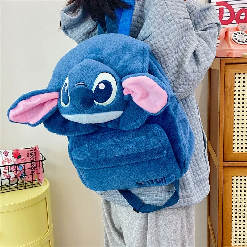 Kawaii Stitch Plush Backpack 5