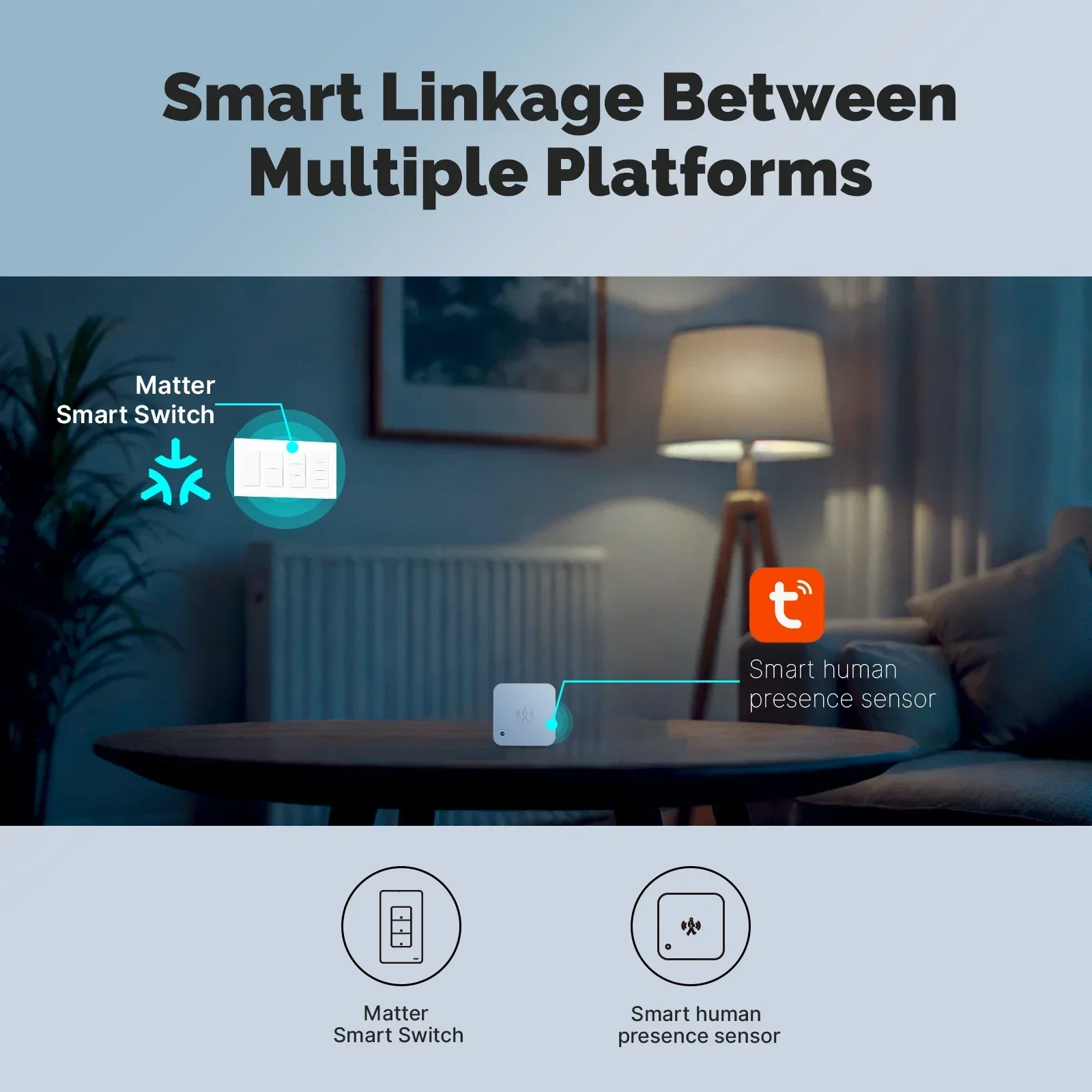 MOES WiFi Smart Light Switch with App Control and Neutral Wire