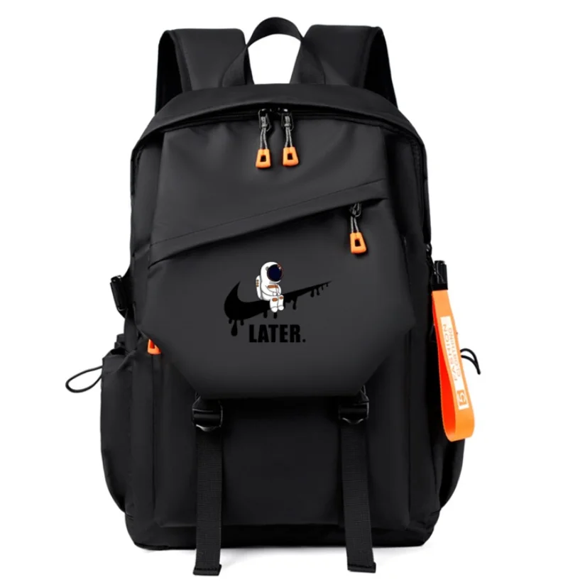 Spaceman Anti Splashing Mochila Computador Usb Recarregável Leisure Travel Bolsa Grande Capacidade Multi Divertido Moda