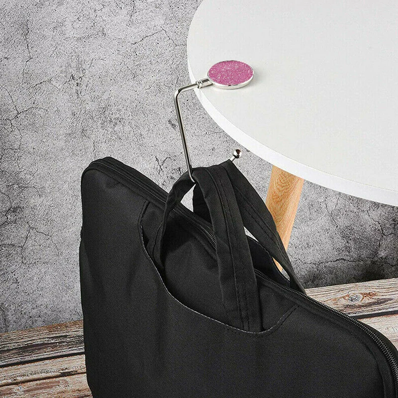 Crochet De Table Pour Sac à Main – Porte-sac En Aluminium – Pliable Et Pratique