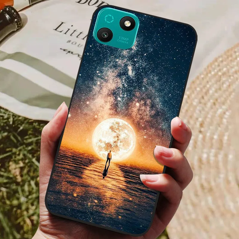 Shockproof Black Silicone TPU Phone Case Cover