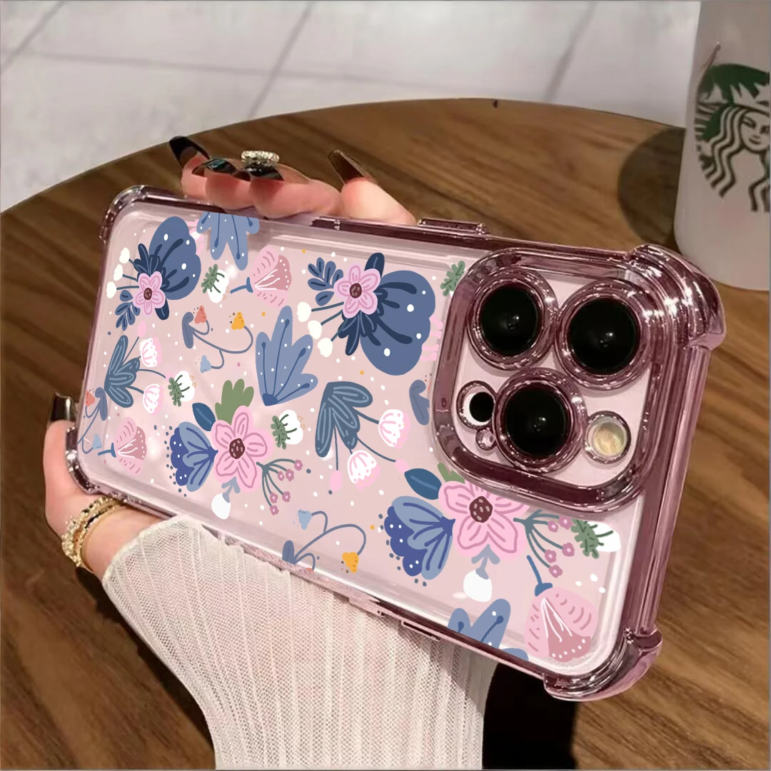 Clear Daisy Flower Phone Case - TPU Cover