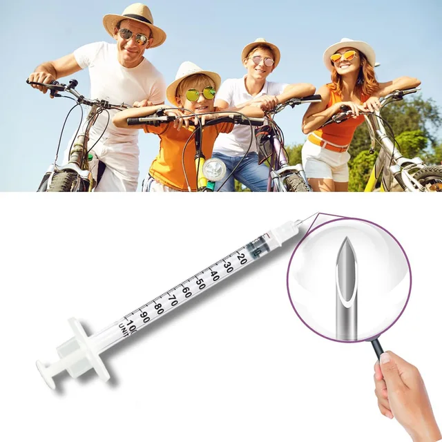 30/15/5Pcs 0.5Ml/1Ml Disposable Plastic Veterinary Syringe with Needle, Suitable for Pets and Farm Animals, Manual Push-Type Syringe with Needle, Farm Animal Syringe, Suitable for Cats, Dogs, Pigs 4