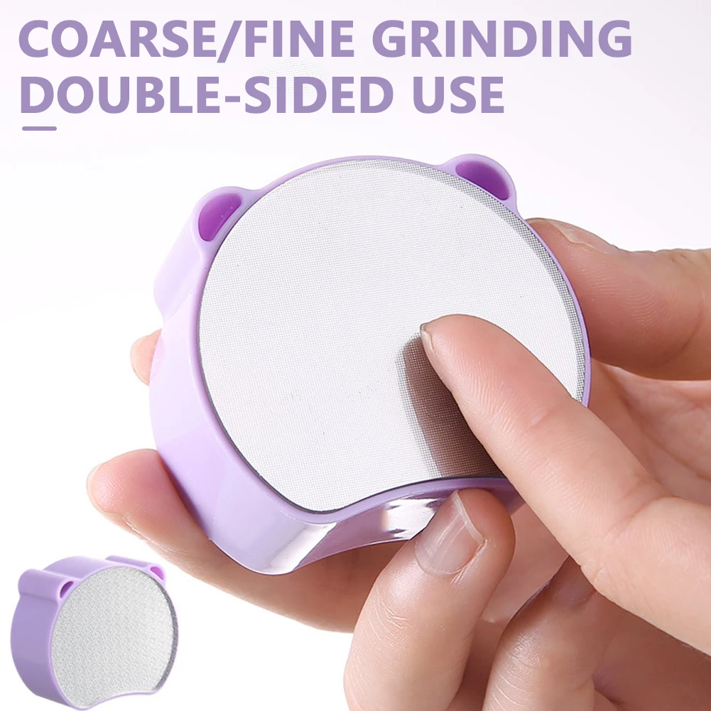 Lovely Bear Shape Foot File Hair Grinder Portable Manual Hair Removal Device Chirstmas Gift