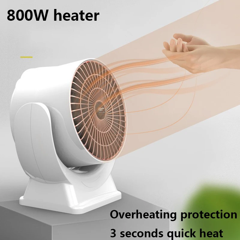 Xiaomi 800W Electric Heater Mini Home Heating Fan Portable Desktop