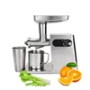 220V 200W Fruit Vegetable Juicer Machine Orange Celery Ginger Low Speed Juice Extractor Stainless Steel Cold Press Juicer Machin 1