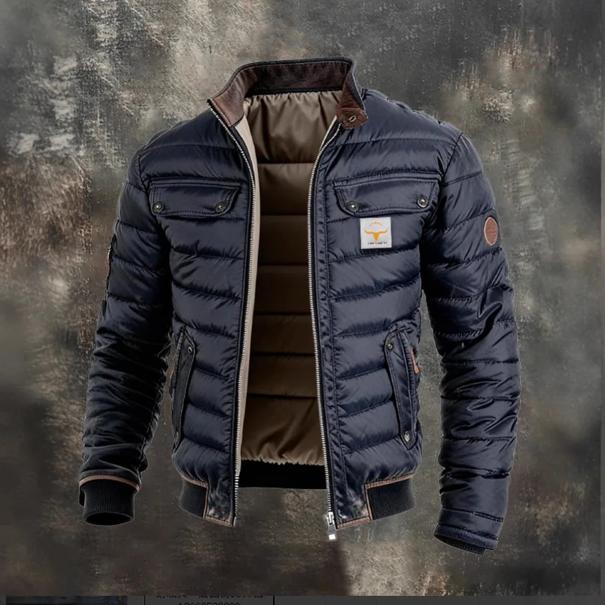 Men’s Retro Quilted Jacket 4