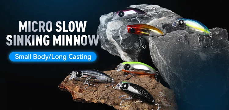 Königreich Heißer Verkauf Jerkbaits Lockt 60mm 6g 80mm 9g 105mm 18,6g Sinking minnow Swimbait Isca Künstliche Köder Angeln Wobbler – Detail 2